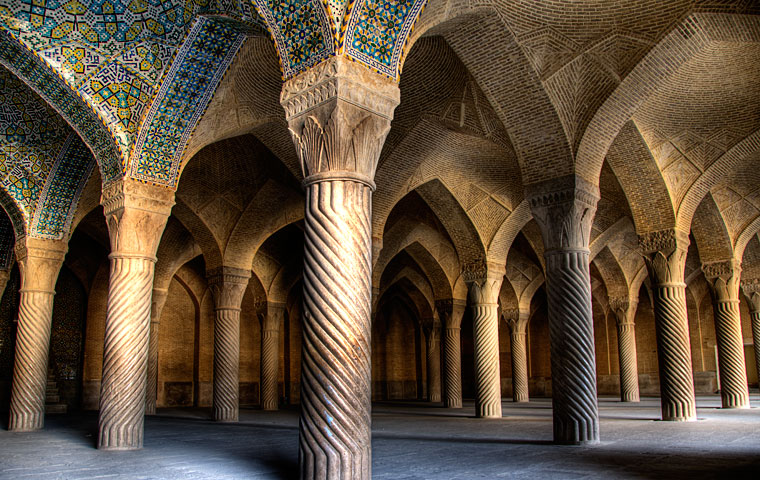 Shiraz mosque interior