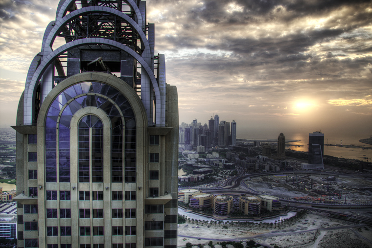 Dubai from the roof - Final