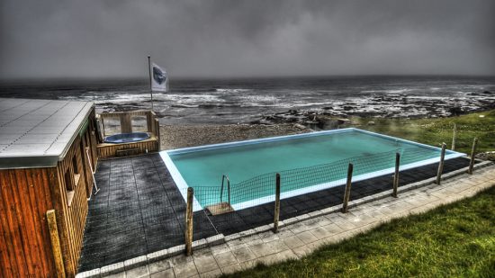Hot pool at the end of the world
