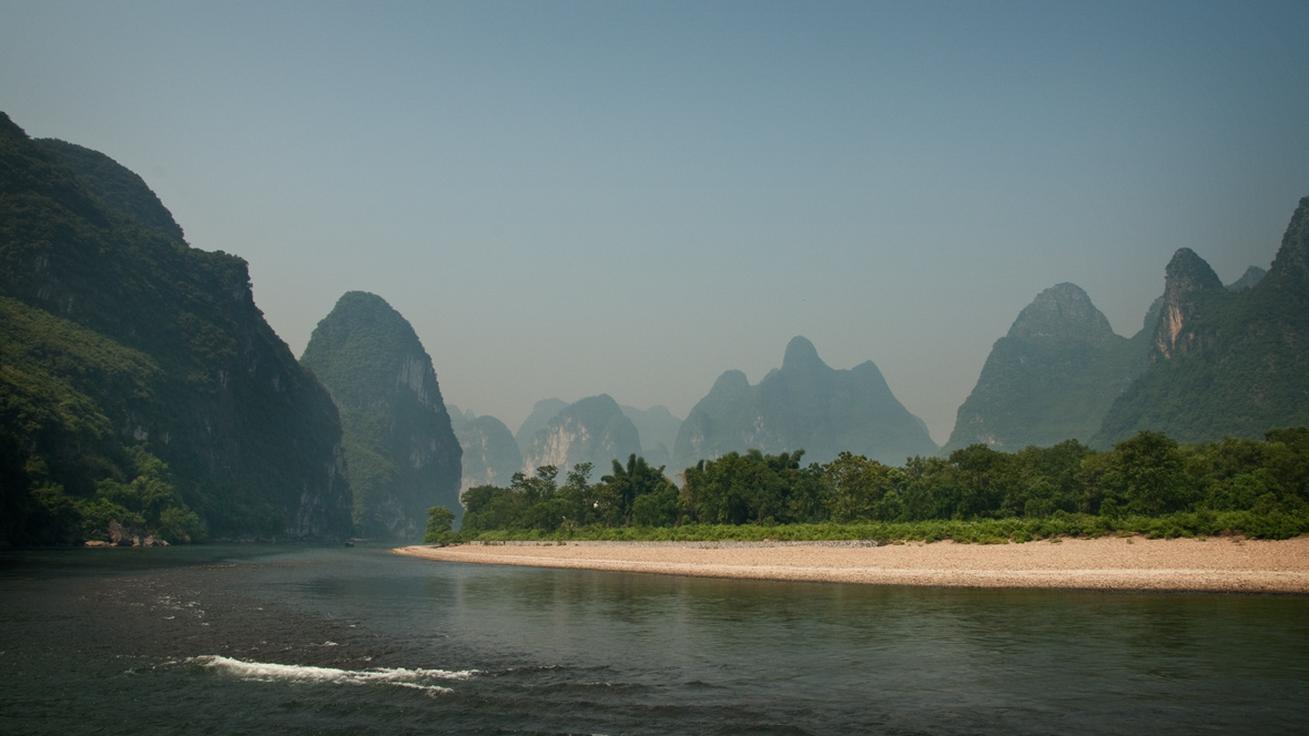 Early morning on the Li River