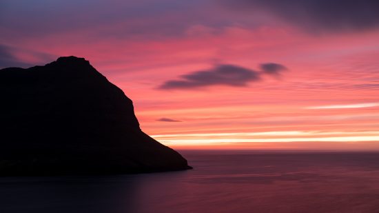 Faroe Islands sunset #1