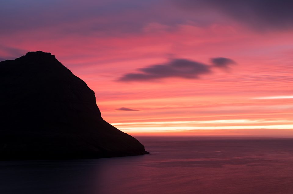 Faroe Islands sunset #1