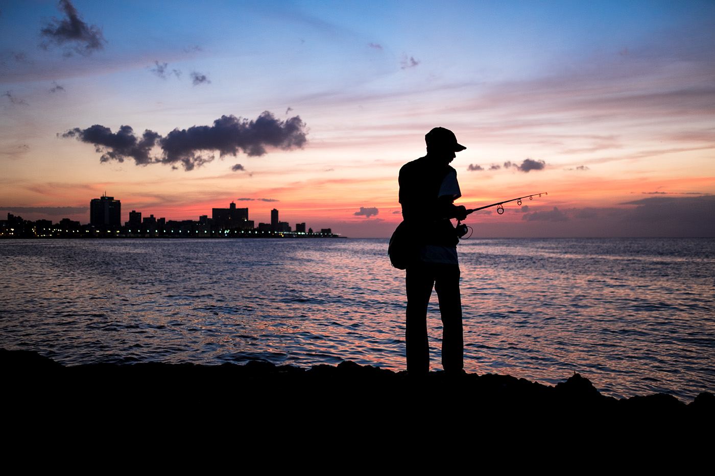 Fishing in Havana